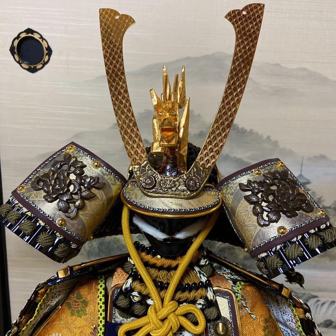 五月人形　鎧兜　こどもの日　端午の節句　吉兆　忠保作　10号