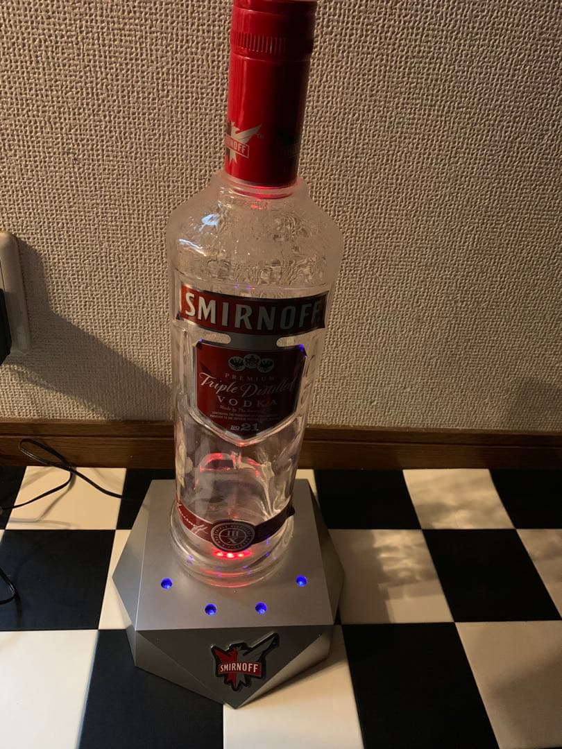 送料無料☆スミノフ　LED照明　ディスプレイ　非売品　電飾サイン ライト