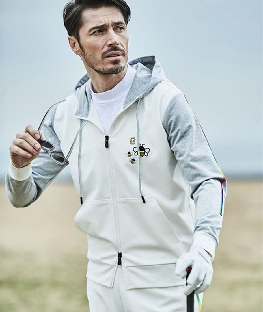 g-stage ジーステージ ハチ刺繍 パーカー＆パンツ ゴルフ セットアップ