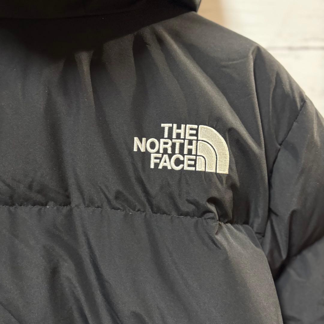 THE NORTH FACE ブラックロングダウンジャケット M ベンチコート