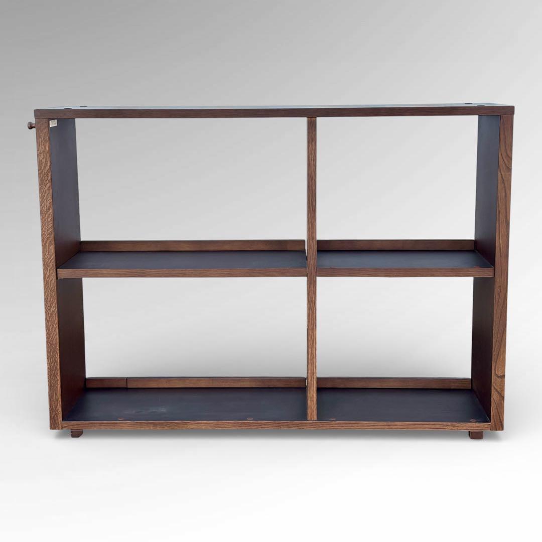 【美品】カリモク家具 ユーティリティプラス 書棚 幅100cm QS3586MK