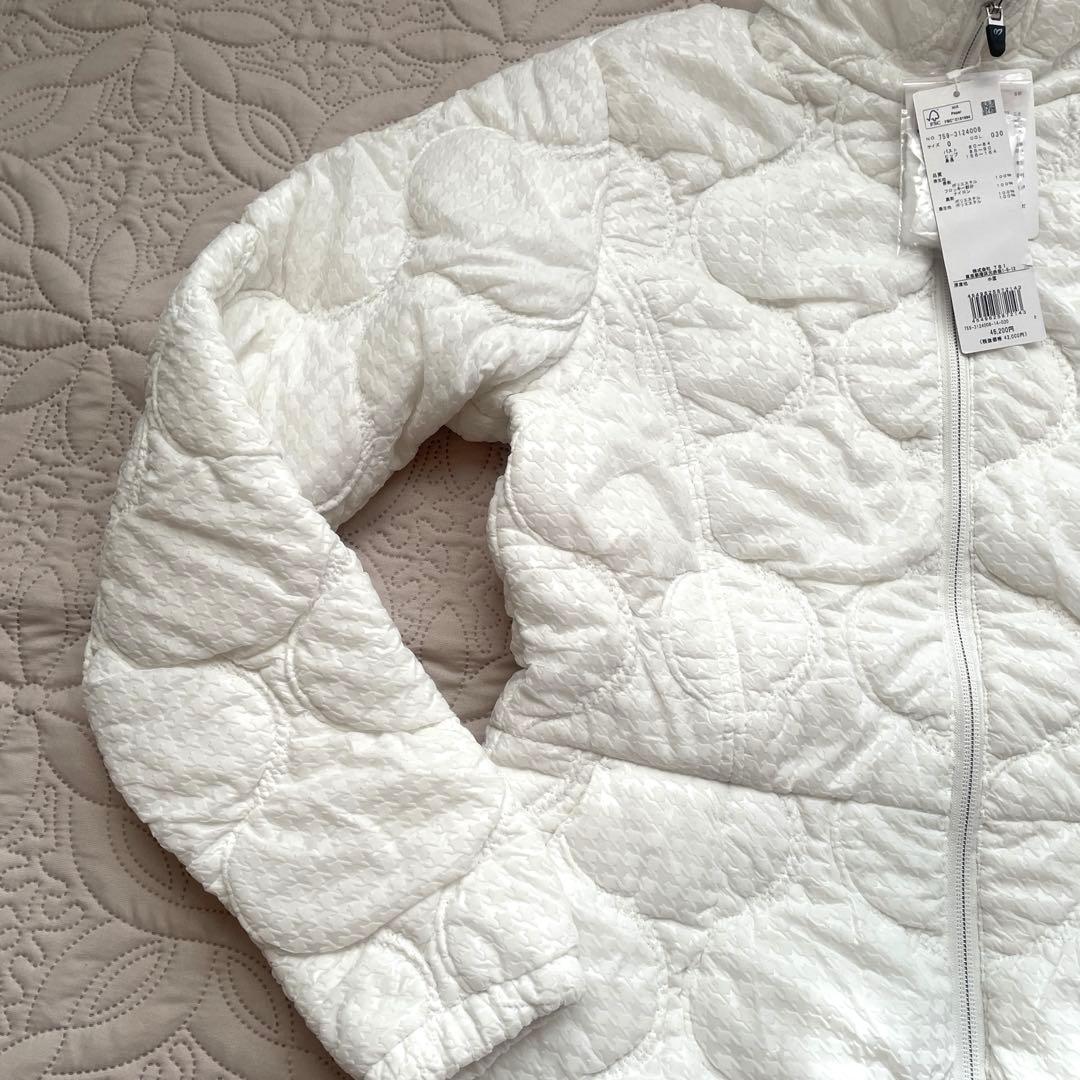 MASTER BUNNY EDITION ゴルフウエア　中綿ワンピースコート白