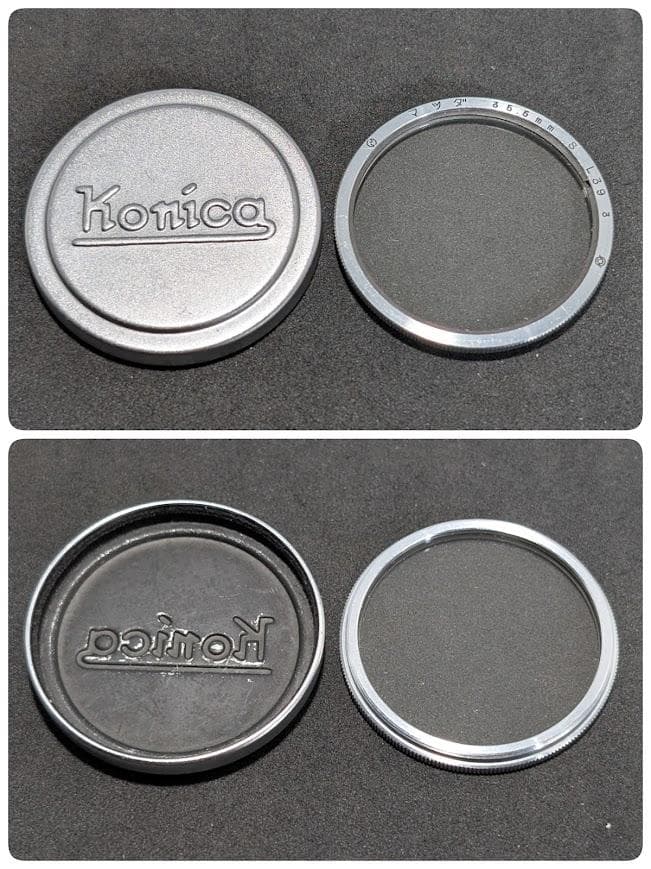 【外観・光学美品】KONICA ⅢA 48mm F/2 フィルムカメラ