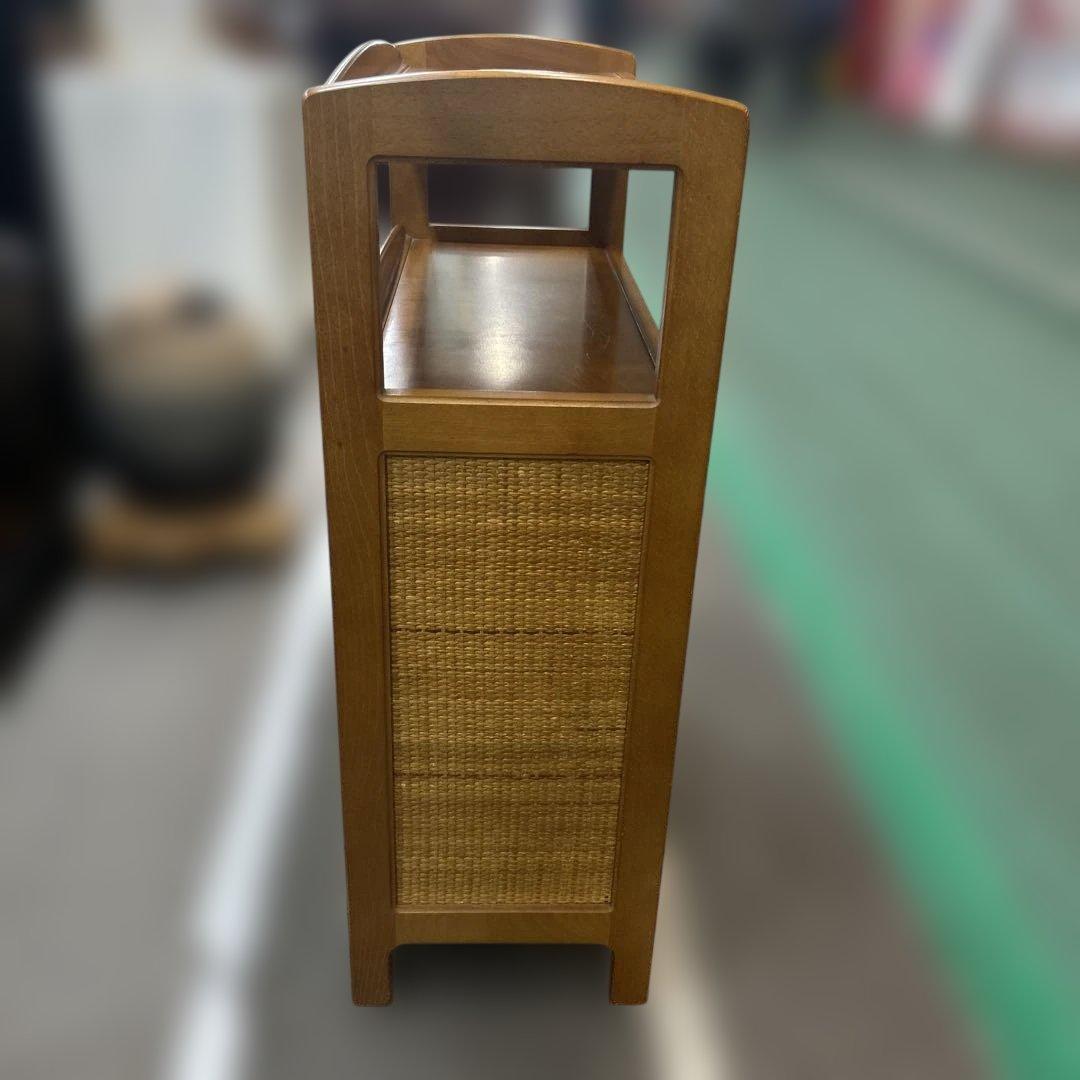 カリモク　電話台・ファックス台