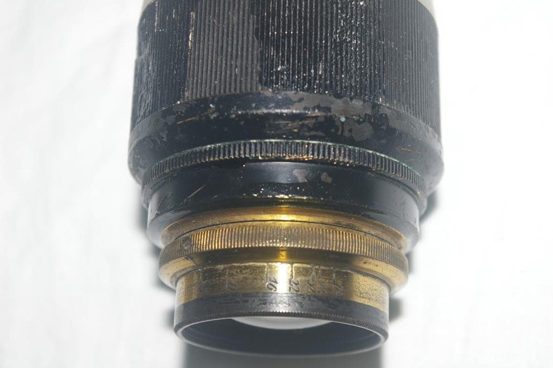 テスト画像有　古典玉 Monopol 15cm f8 Leica-Lマウント改