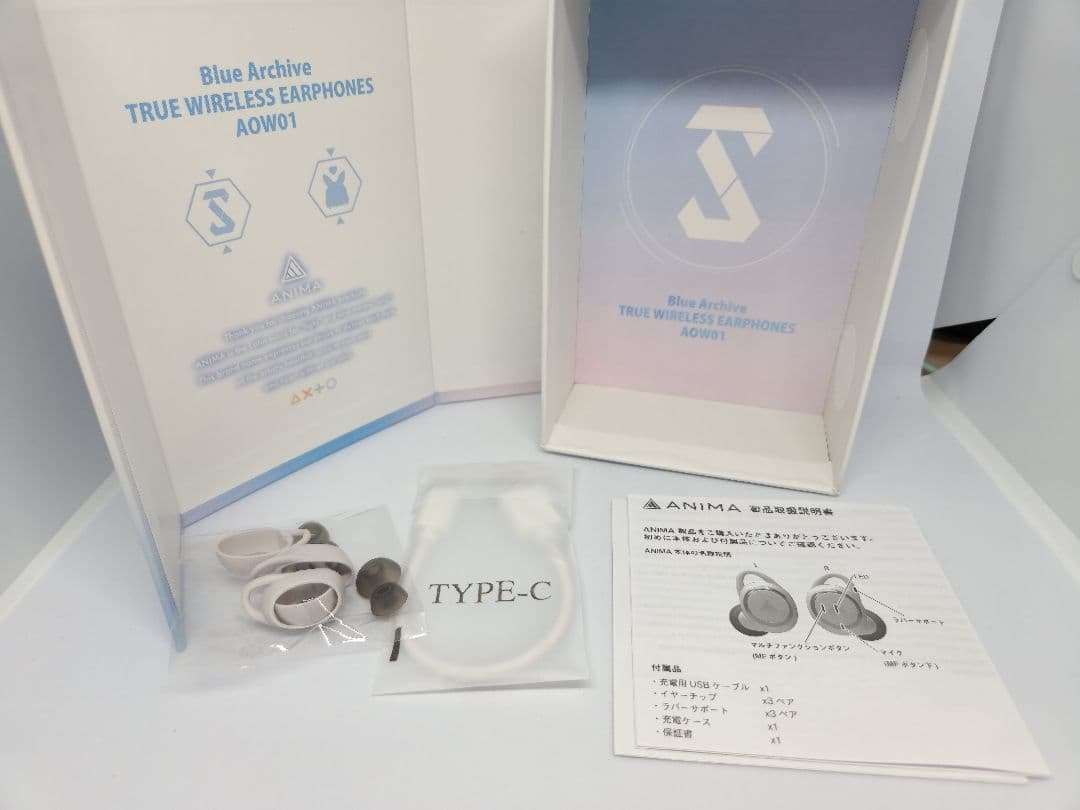 ブルーアーカイブ アロナ ワイヤレスイヤホン AOW01