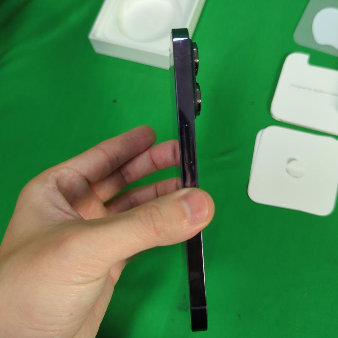 Apple iPhone 14 Pro ディープパープル 本体　傷汚れなし箱付き