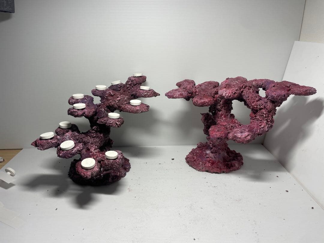 【送料無料】人工ライブロック　PHR27／13穴加工　アク抜き済み安心塗料使用