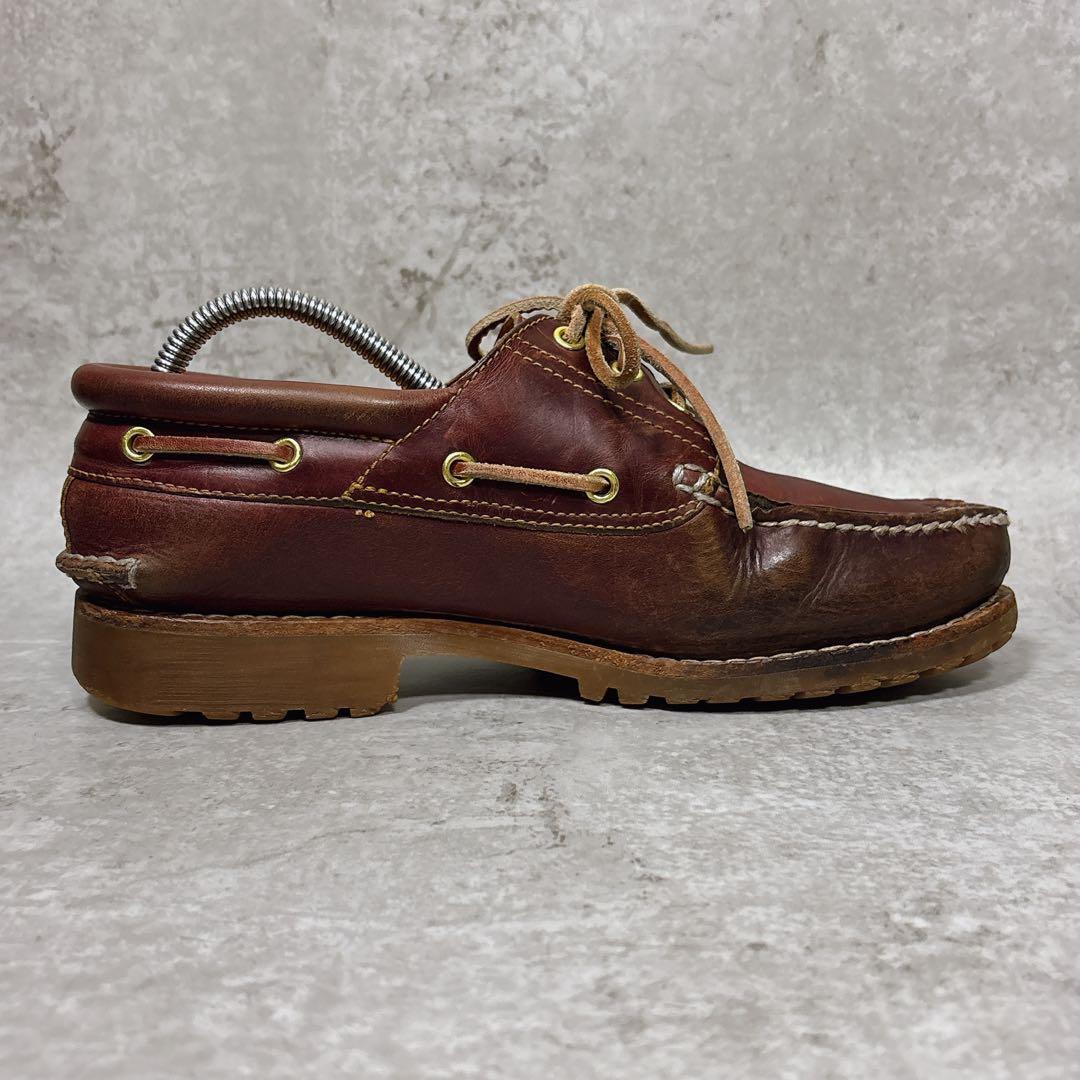 人気 ティンバーランド 3eye バーガンディ デッキシューズ アメカジ 27
