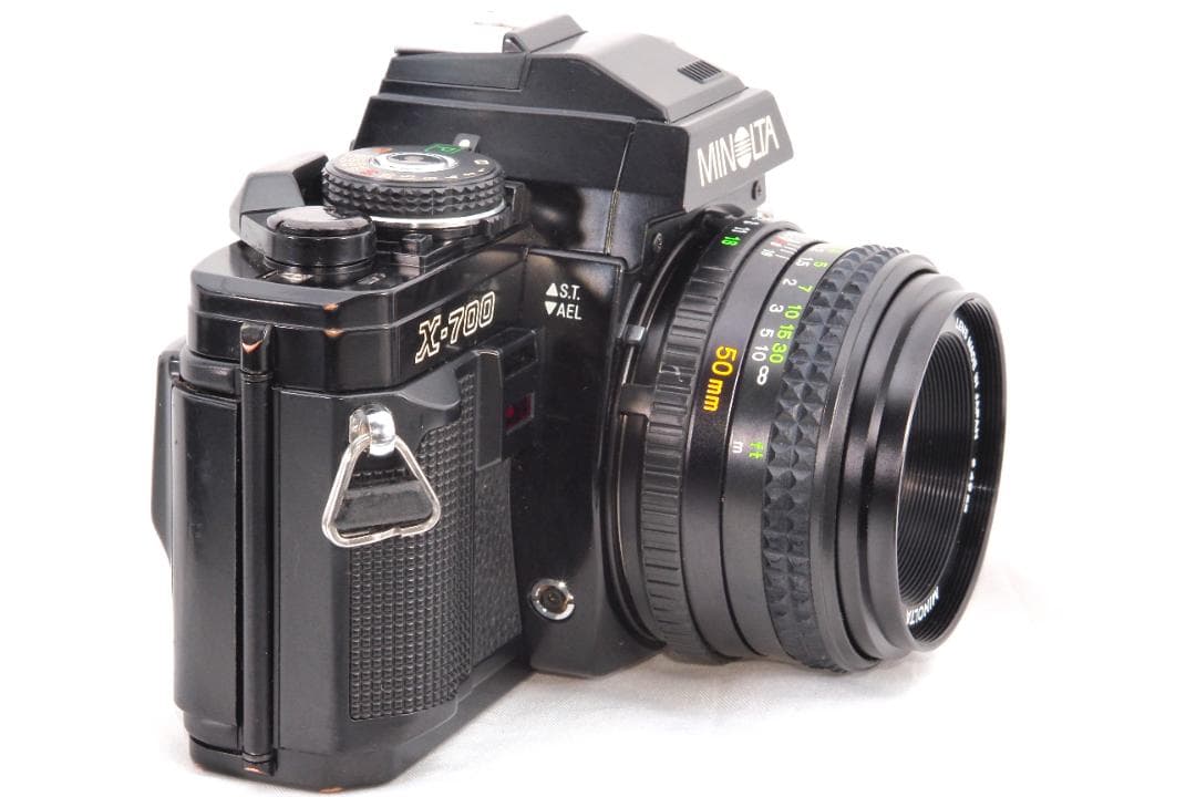 Minolta X-700 黒 後期型 ROKKOR 50mm f1.7 整備済