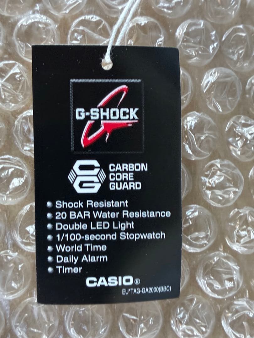 新品未使用　G-SHOCK CASIO GA-2100-1A2 腕時計　逆輸入