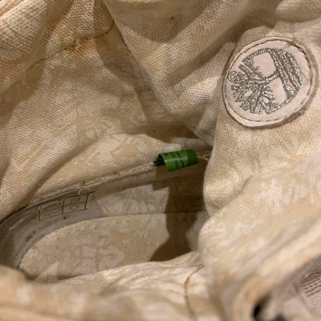 ティンバーランド ホワイト ワークブーツ27.5cm