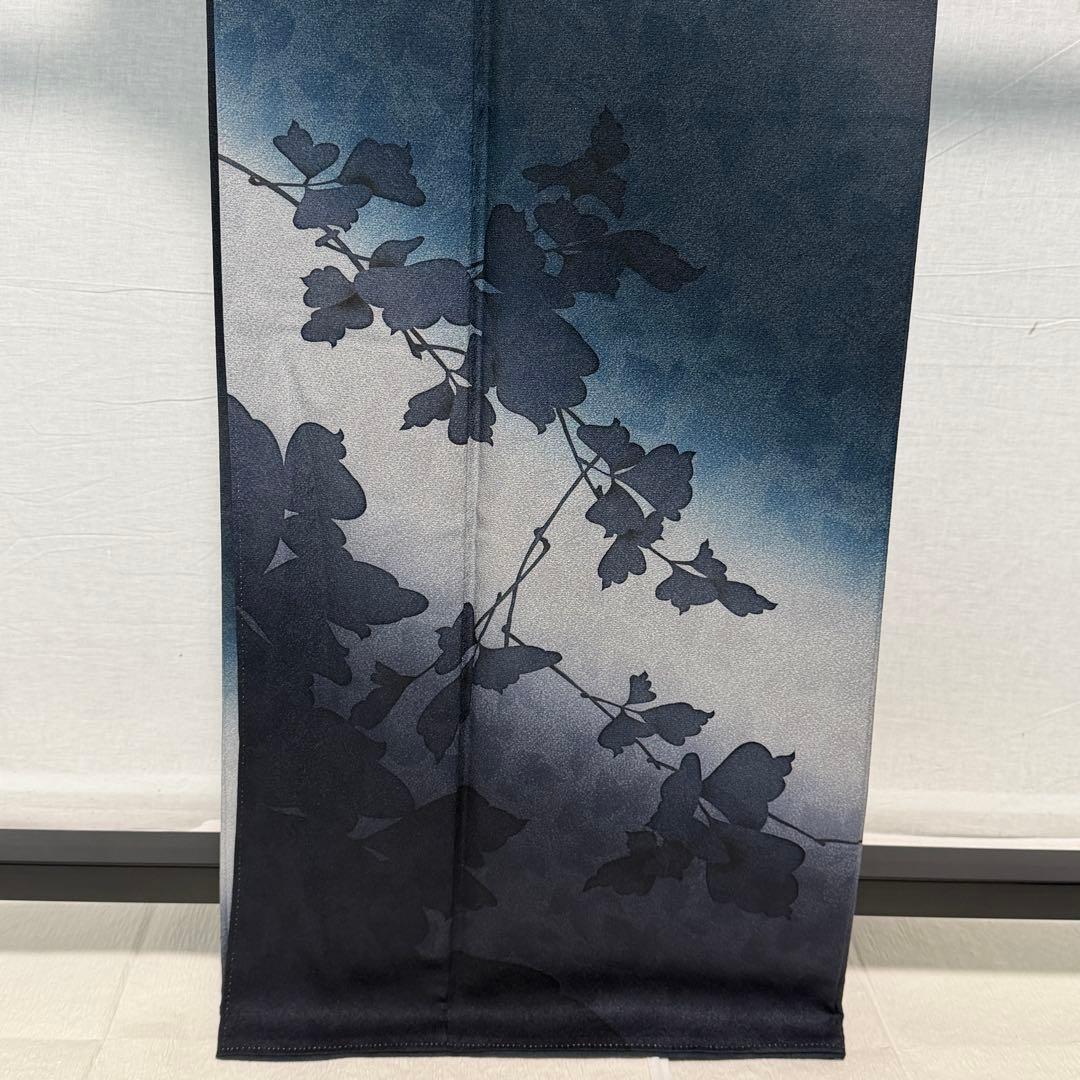 D16 訪問着 丹下雄介 正絹 着物 袷 極美品