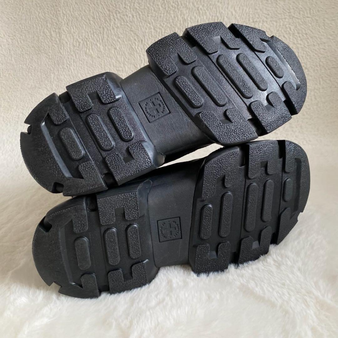 ドクターマーチン DMXL 2976 チェルシーブーツ 厚底 UK8 黒