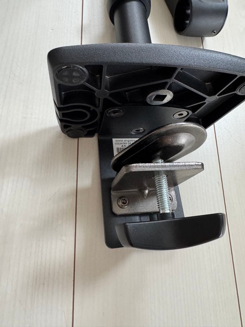 モニターアーム ブラック アーティキュレーティング