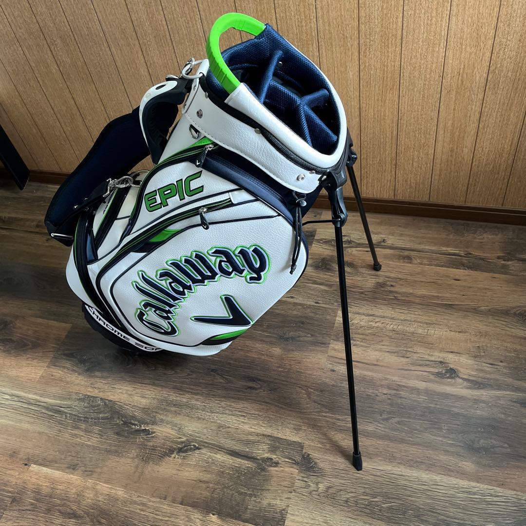 Callaway EPIC キャディバッグ ホワイト/グリーン