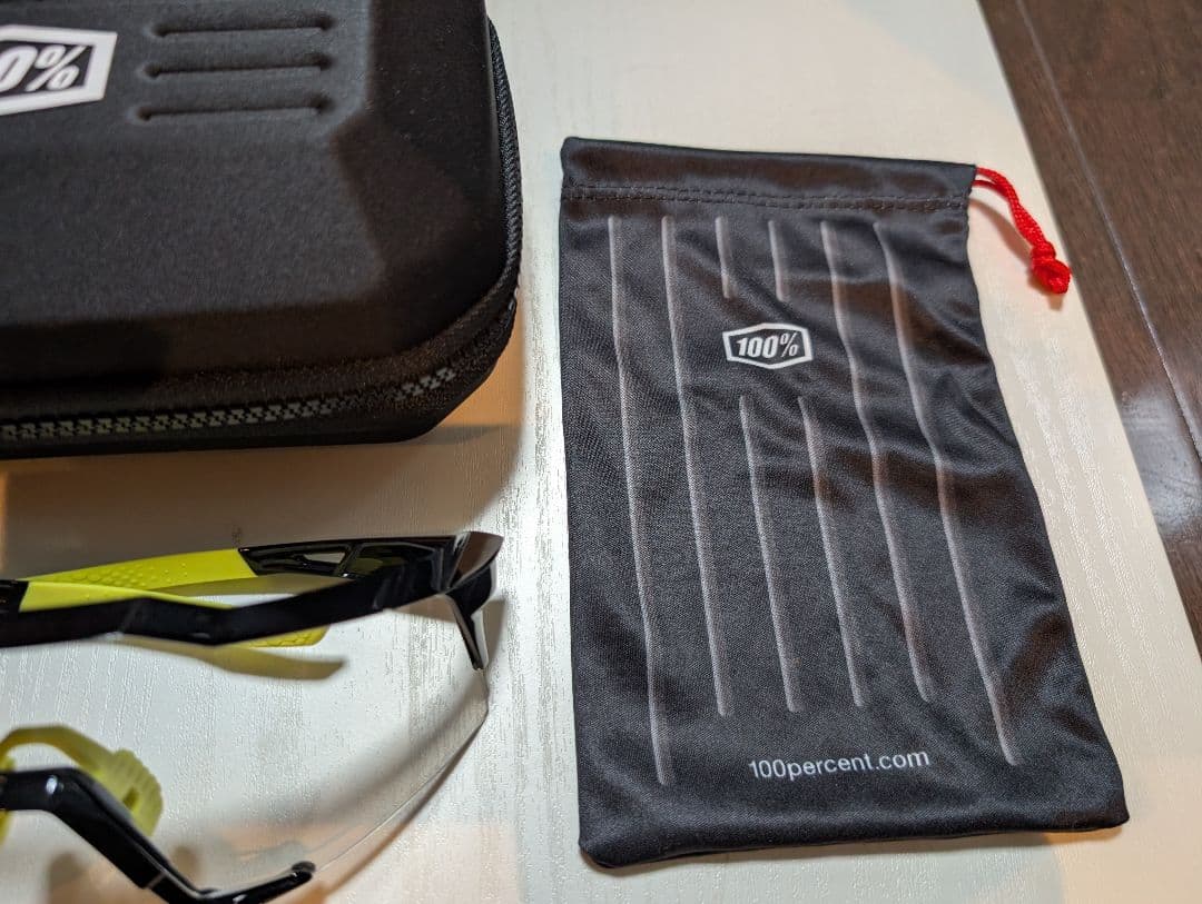 [調光レンズ]100% サングラス Speedcraft ワンハンドレッド