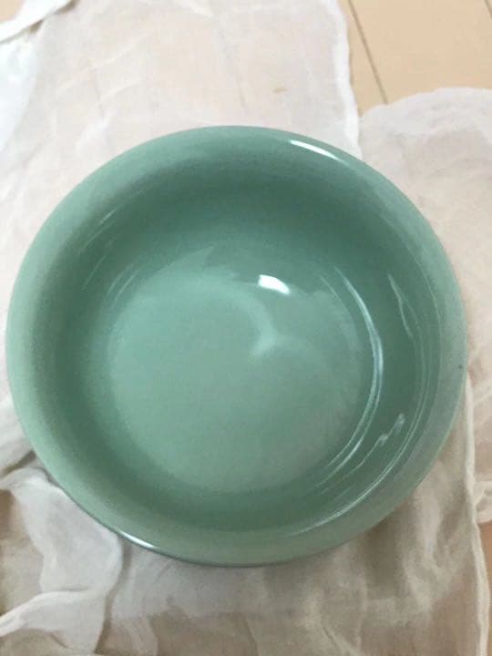 宮永東山/青磁 盂(鉢)/時代物