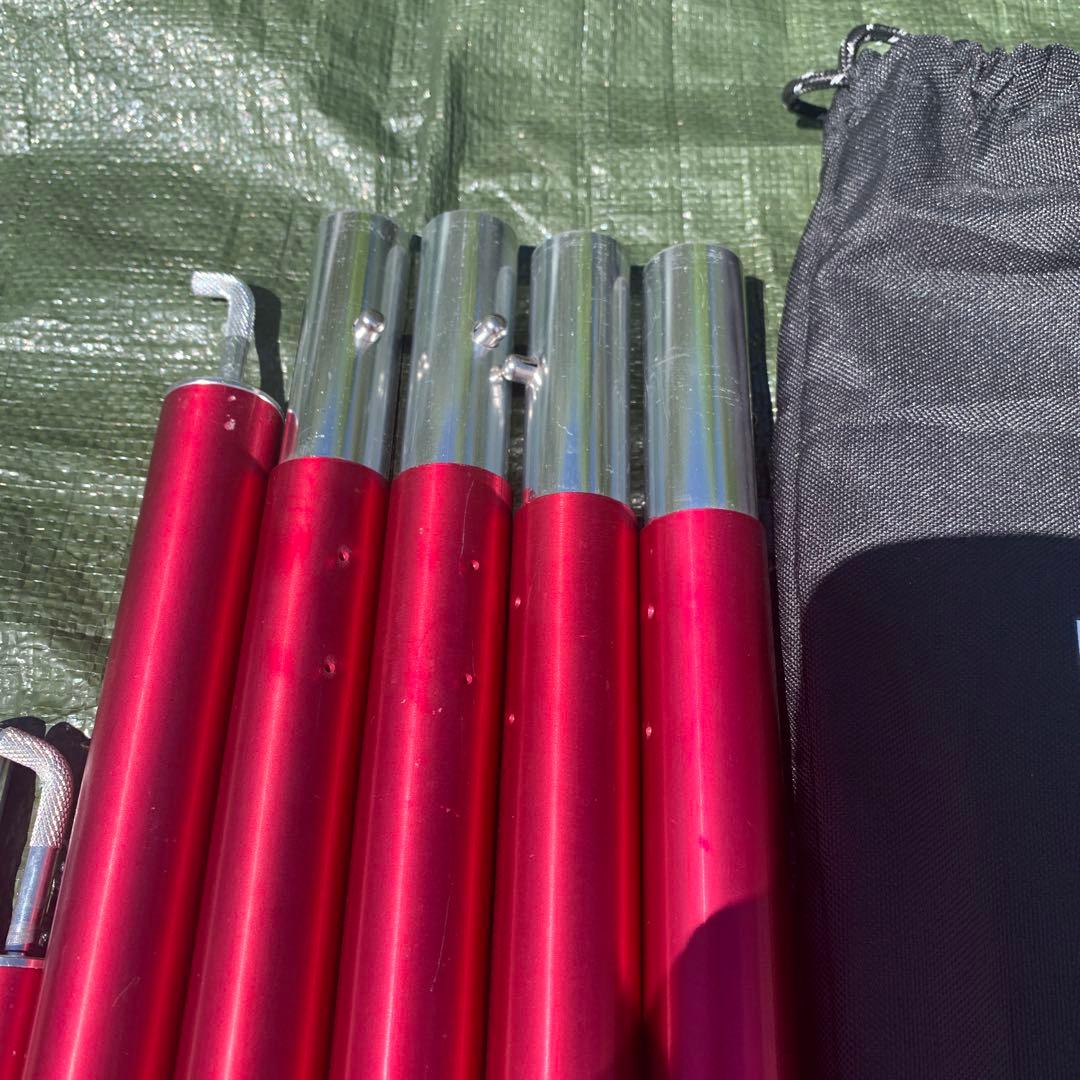 DOD コンパクトタープポール ビッグタープポール セット