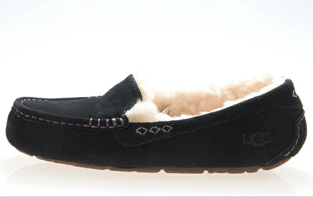 新作 ✨ ウォータープルーフ UGG アンスレー モカシン ブラック US7