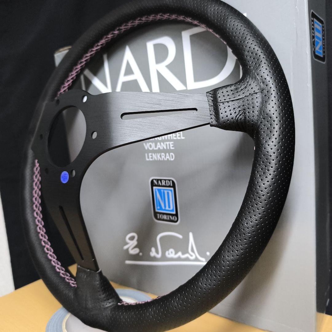 ナルディNARDI タイプ　ピンク　85mmディープ350mm