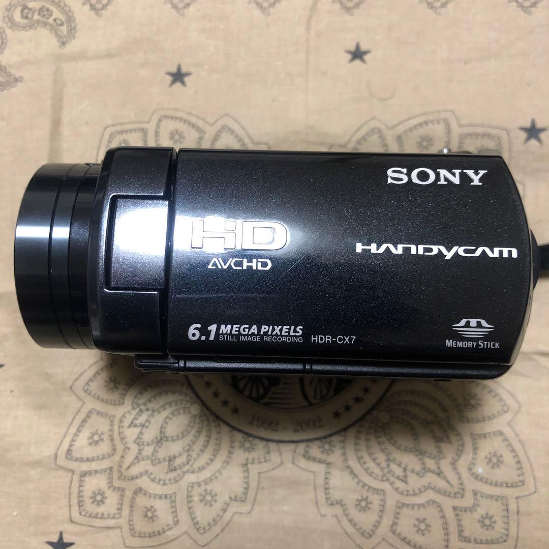 SONY HDR-CX7 ビデオカメラ 美品