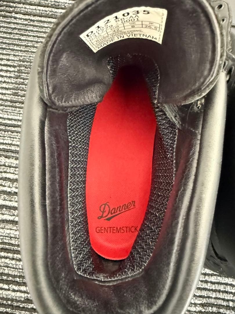 使用感少なめのダナーブーツです。 Danner GENTEMSTICK 26.5