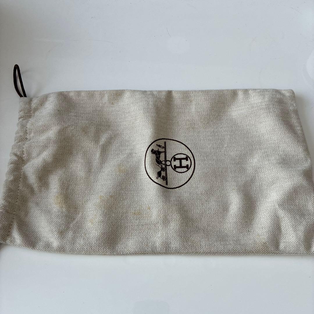 エルメス ベージュ スエードのワラビー26cm 美品