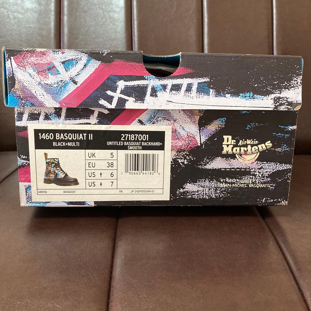 NFC様　Dr. Martens バスキア　UK5 ドクターマーチン