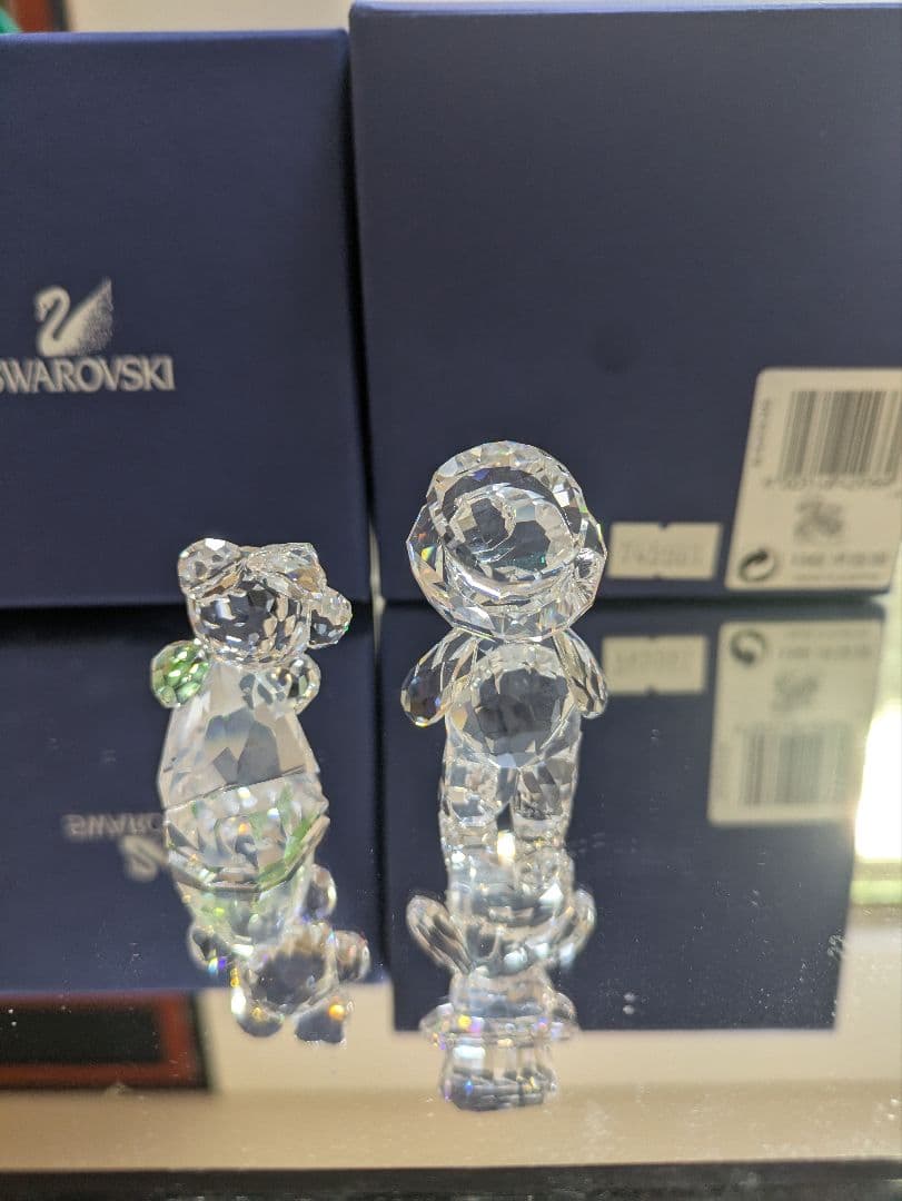 スワロフスキー クリスベア ユー アンド アイ 置物