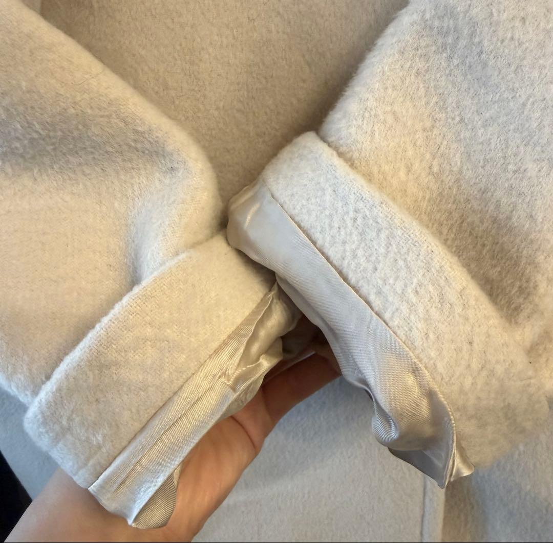 TICCA ショートPコート アイボリー