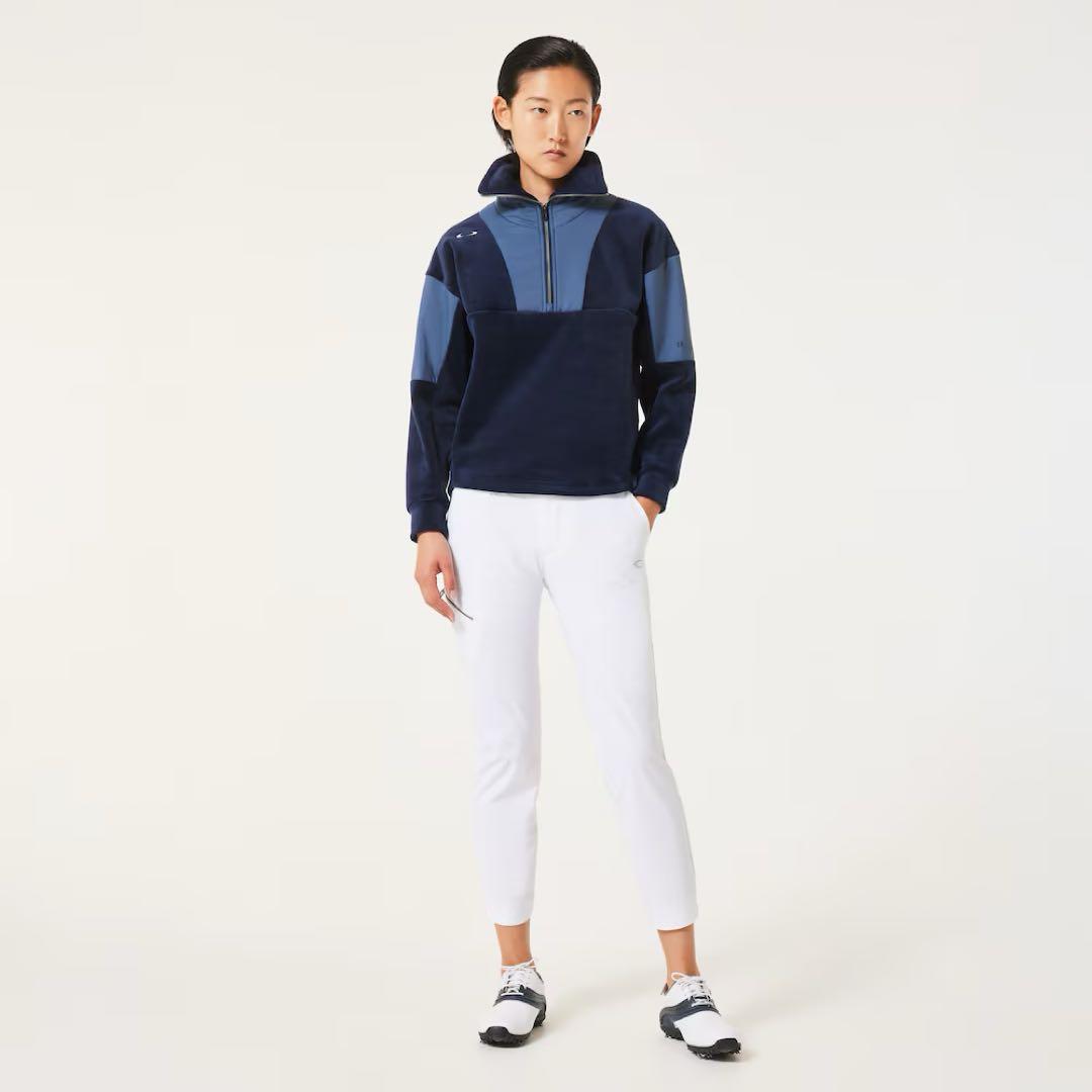オークリー プルオーバー ハーフジップフリース　ゴルフウェア　レディース　XL
