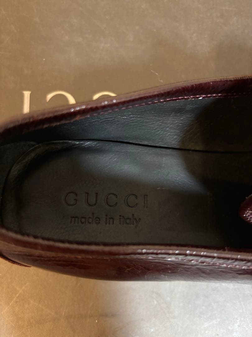 グッチGUCCIローファー　シェリーライン　ホースビット
