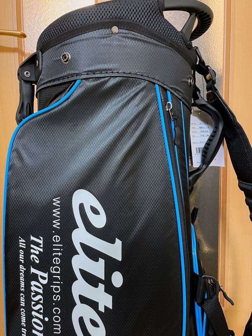 【新品タグ付未使用】elite grips★エリートグリップ★キャディバッグ★