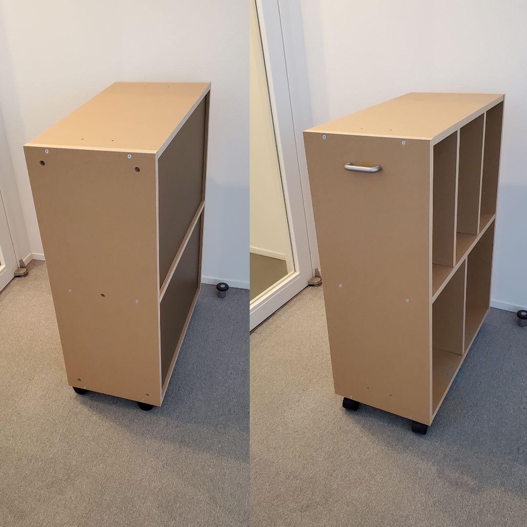 無印良品 パルプボードボックス キャスター付き