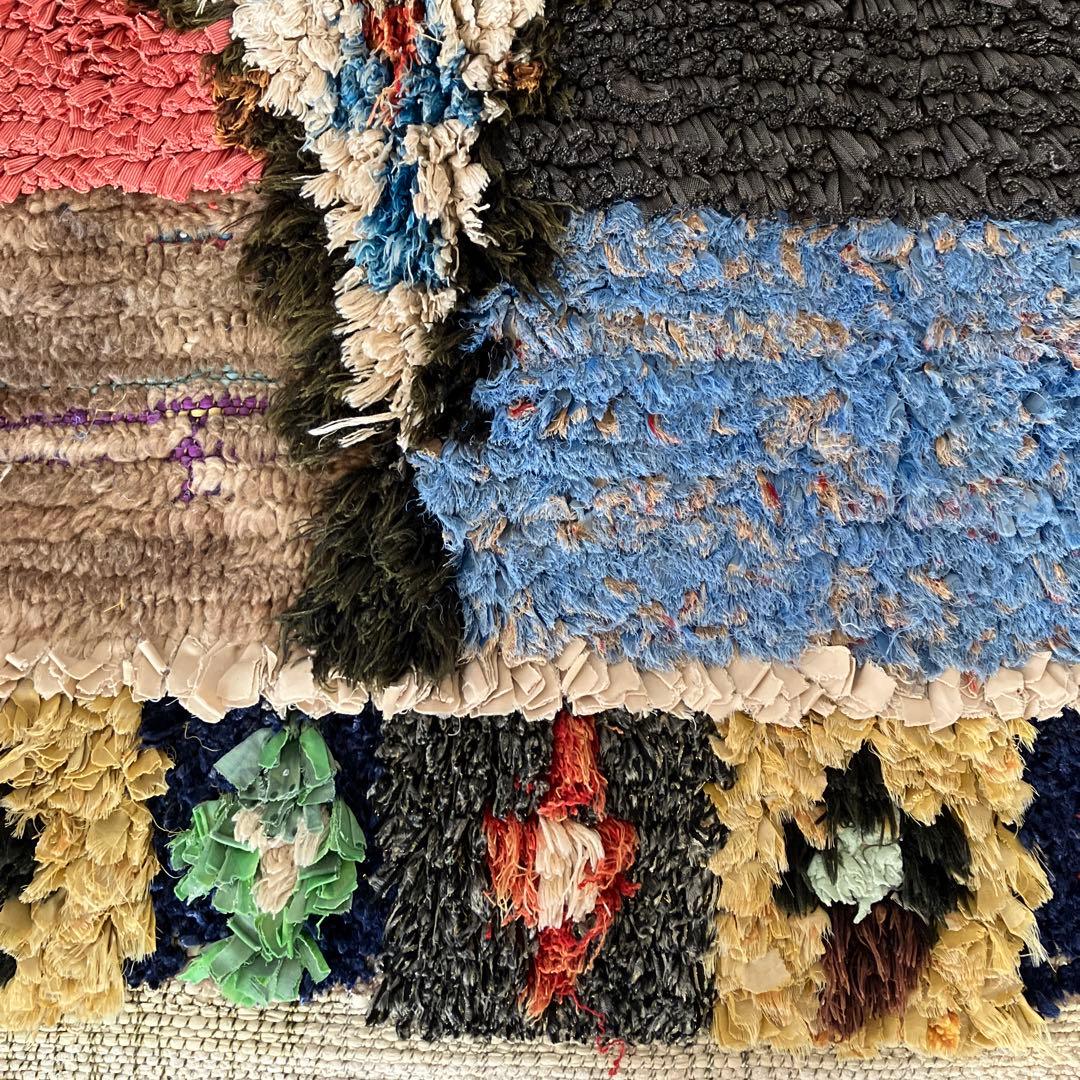 モロッコ　ラグ　ヴィンテージボシャルウィット