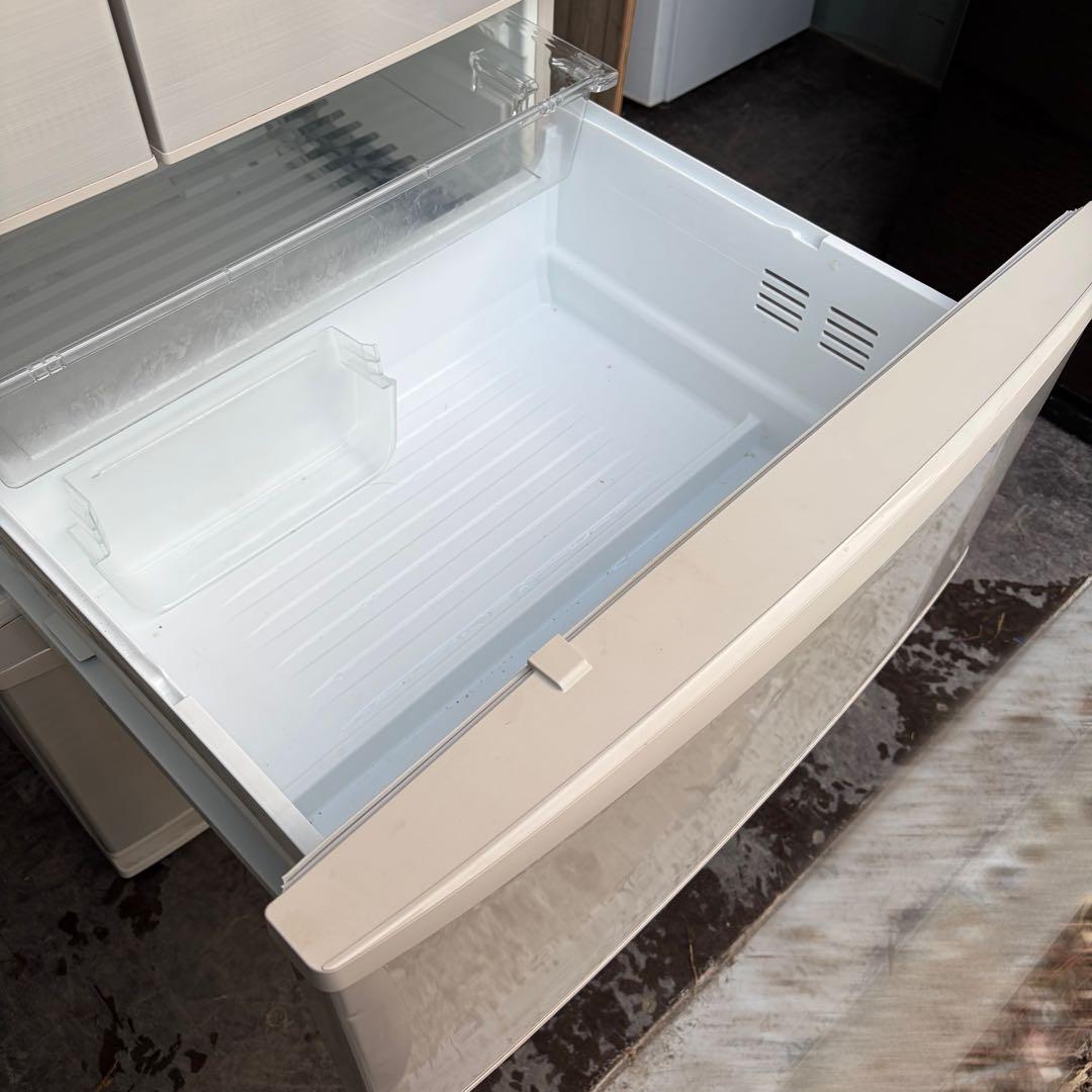 運搬取付無料！シルバー純正Panasonic大容量パワフル冷蔵庫！完動超美品！