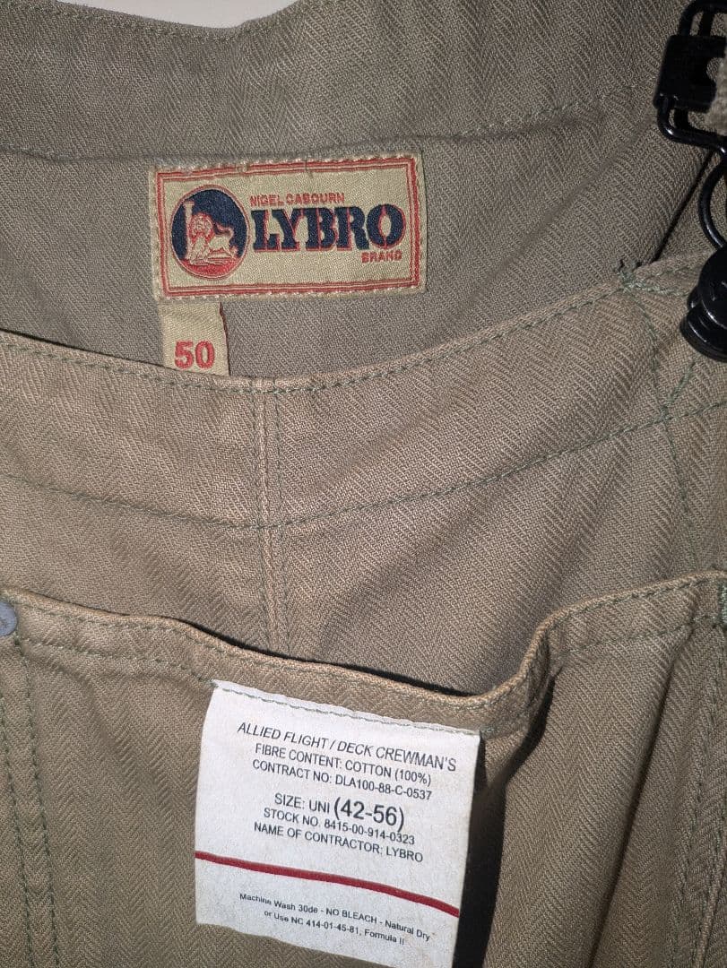 Nigel cabourn ナイジェルケーボン LYBRO NAVAL