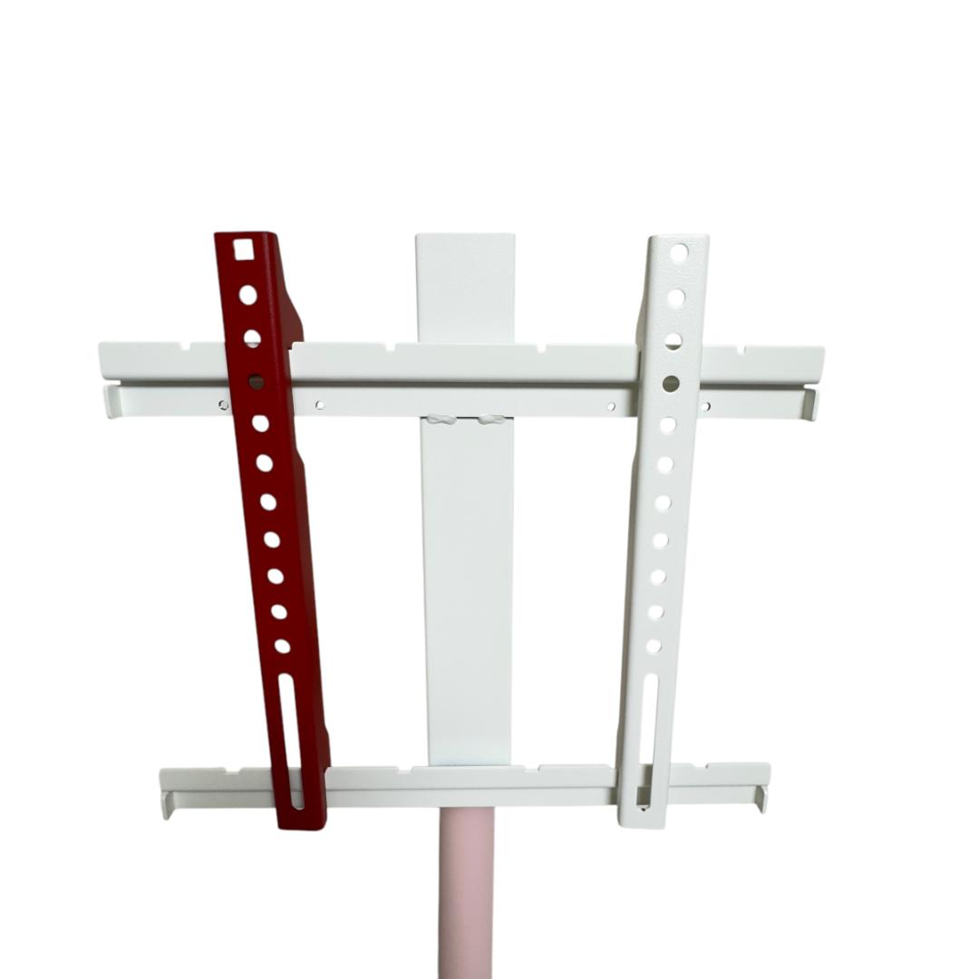 廃盤希少EQUALS WALL anataIRO 壁寄せテレビスタンド 桜ピンク