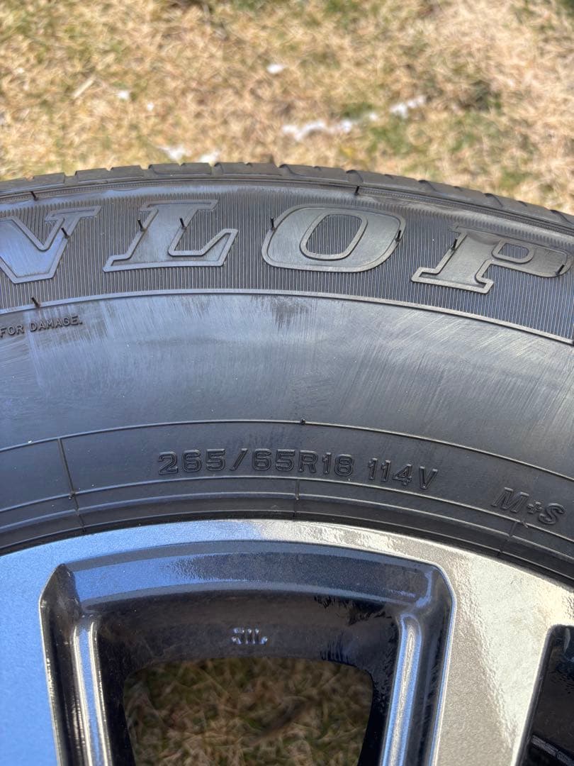 【ken】ランドクルーザー250 純正タイヤ、ホイールセット