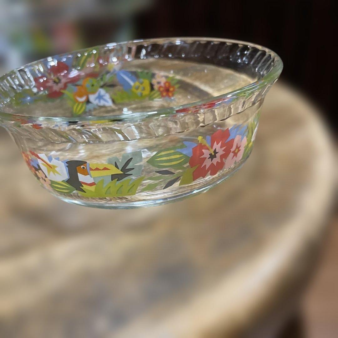 PYREX　トロピカル柄　昭和レトロ　超レア