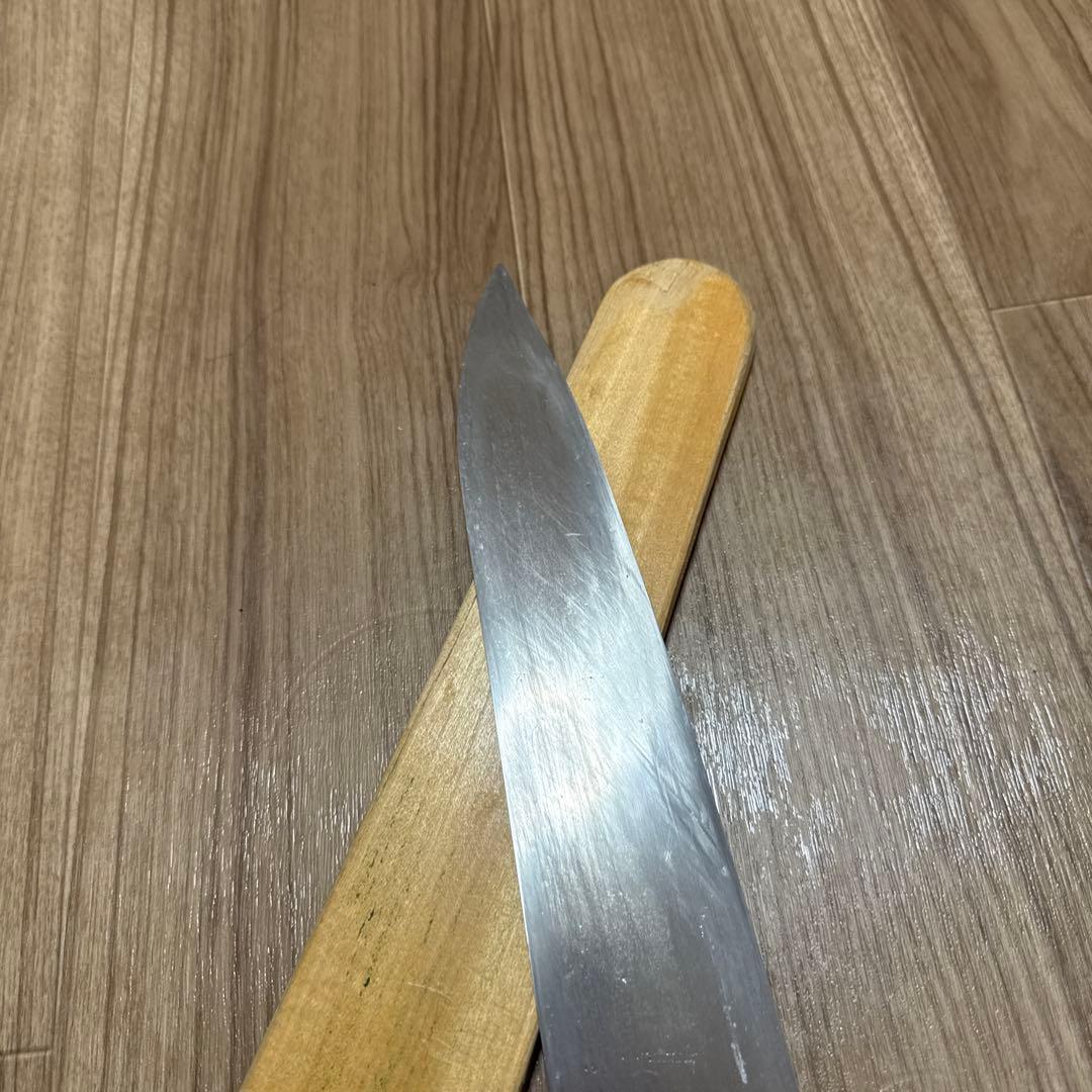 正本　牛刀　包丁　刃渡り尺二