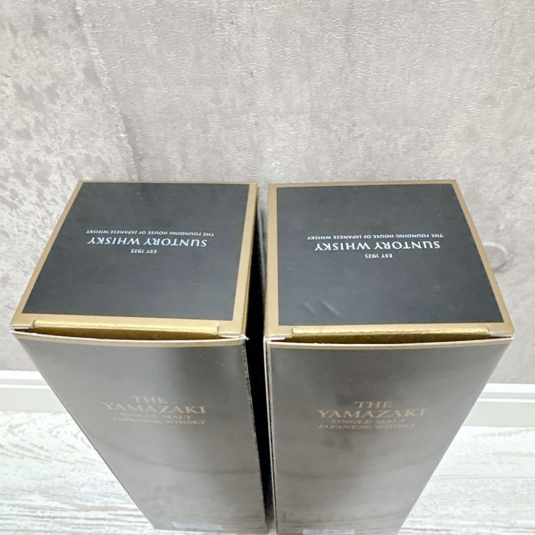 山崎18年 2本化粧箱付き ※空き瓶です