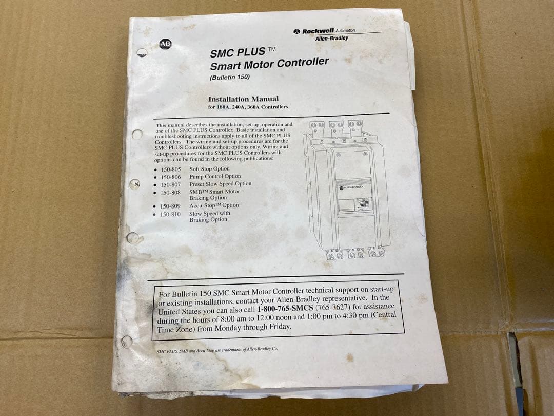 電源ユニット Allen-Bradley SMC PLUS 150-A180NBD