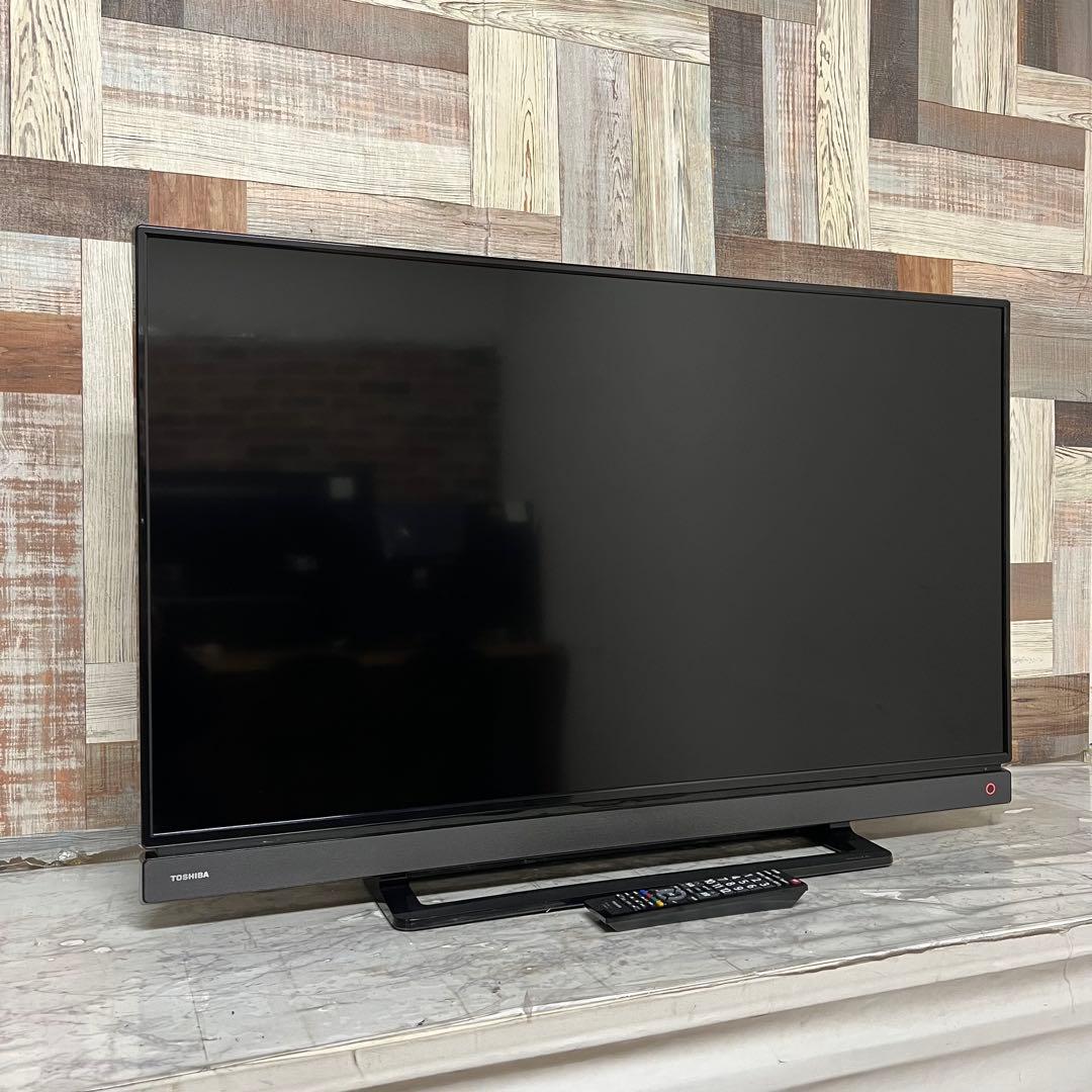 即日受渡❣️全国送料込東芝 40V型 液晶テレビREGZAゲームモード外付HDD