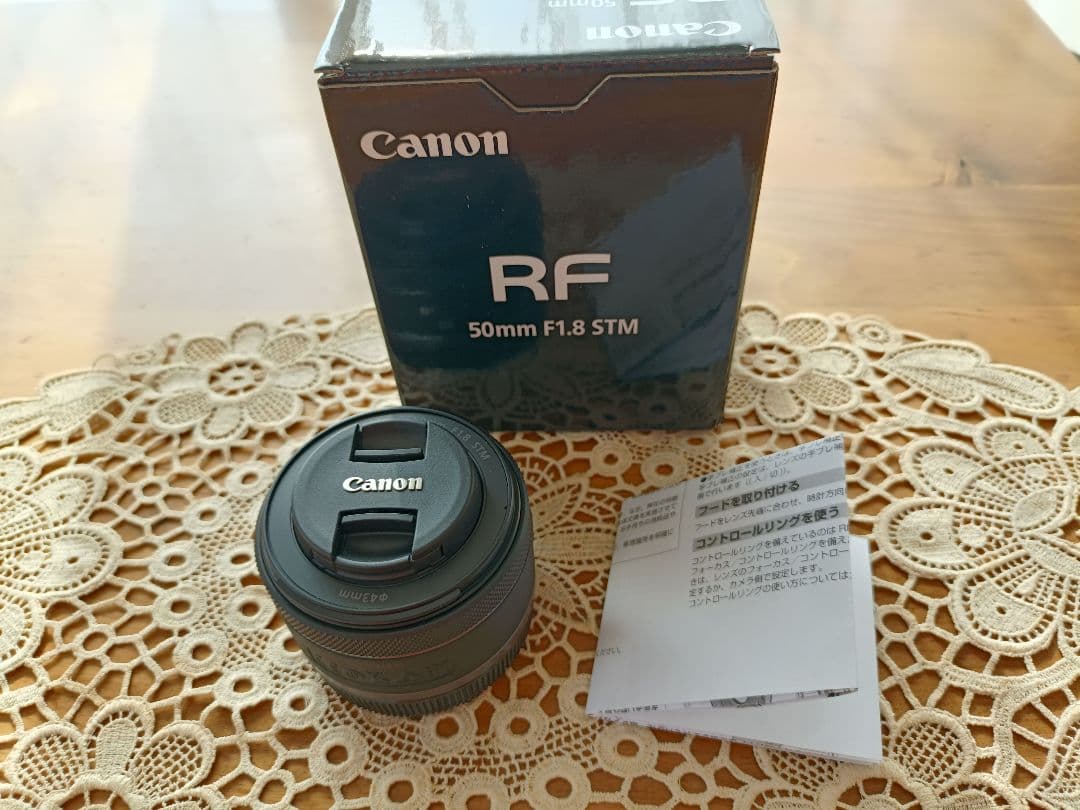 新品未使用 Canon RF 50mm F1.8 STM レンズ 本体