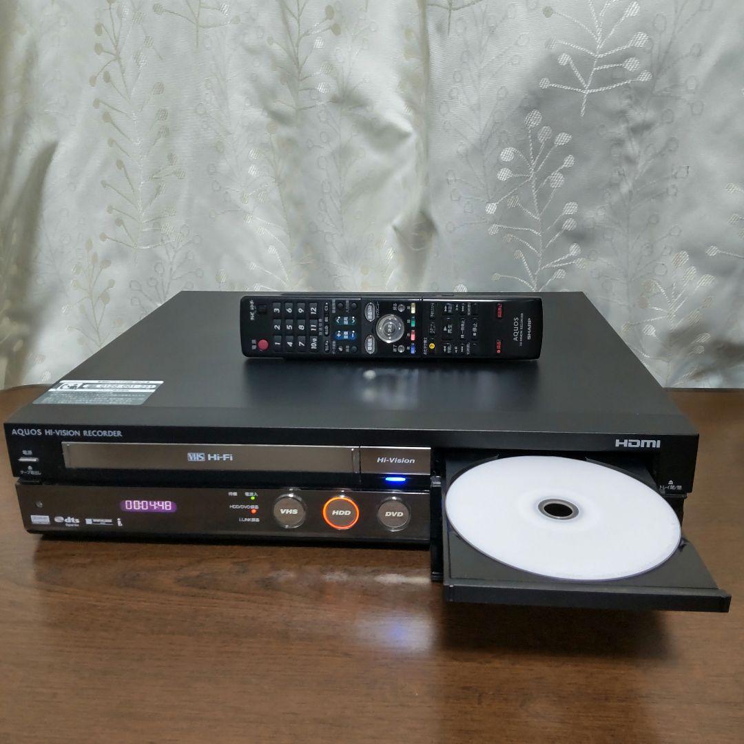 シャープAQUOSビデオ一体型【DV-ACV52】◎動作確認済み◎付属品一式付き