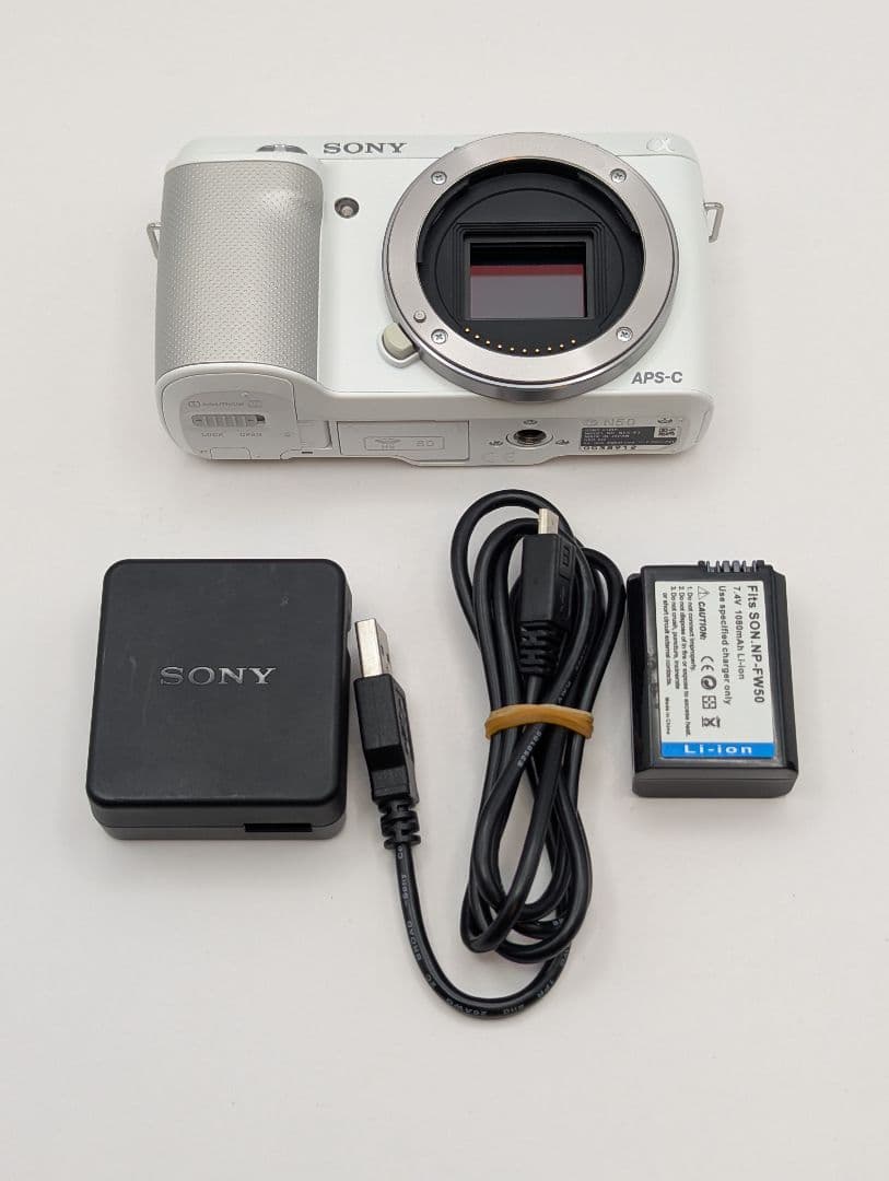 SONY α NEX-F3 ボディ ホワイト