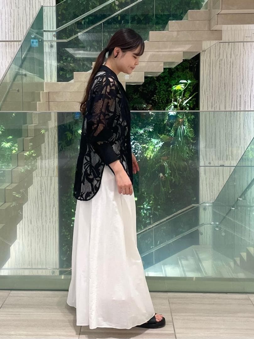 DialaADORE 57,200円24S/S ボタニカルレースブラウス