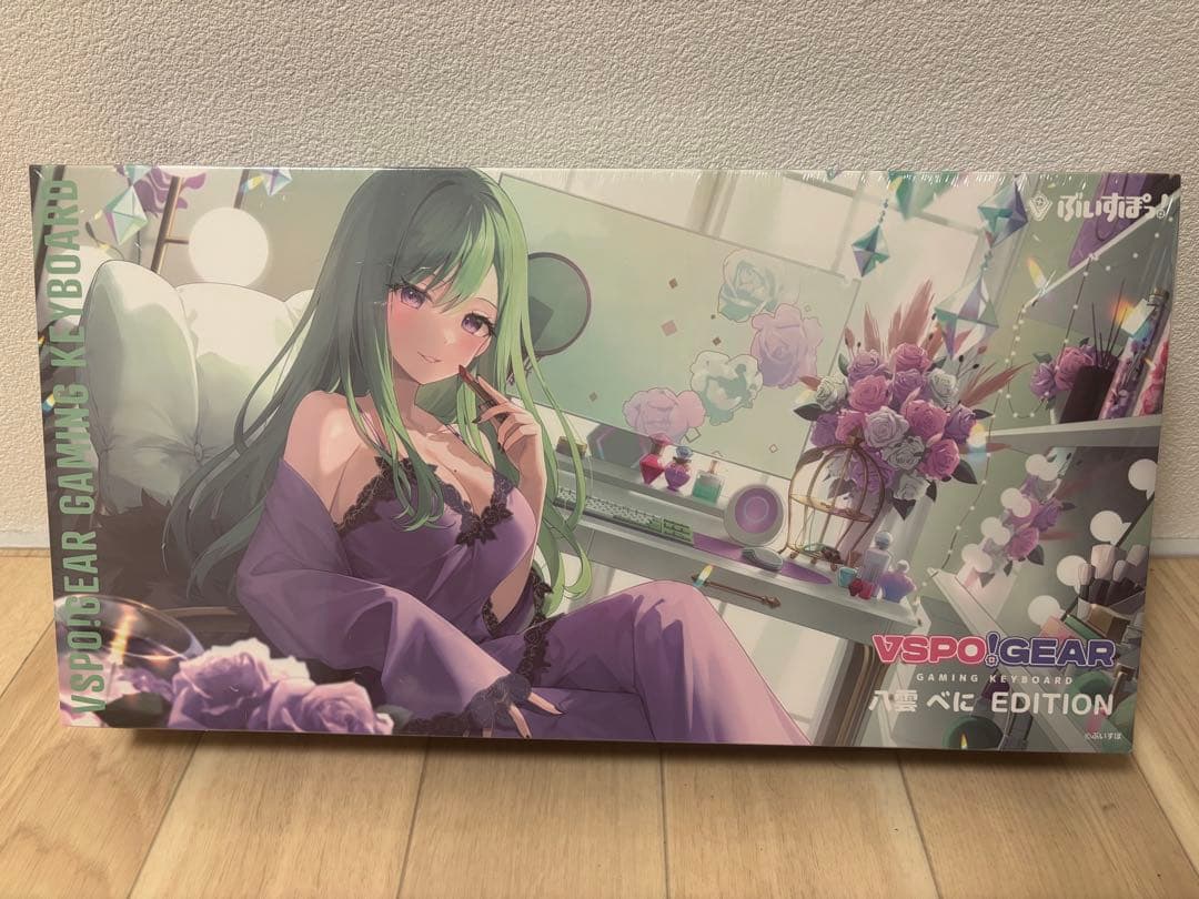新品未開封　VSPO! GEAR ゲーミングキーボード 八雲べに　限定値下げ